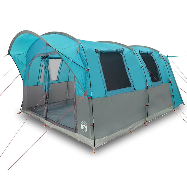 Tenda da Campeggio da Auto per 4 Persone Blu Impermeabile