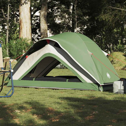 Tenda da Campeggio per 1 Persona Verde Impermeabile
