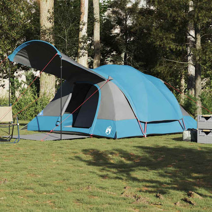 Tenda Familiare a Tunnel per 8 Persone Blu Impermeabile