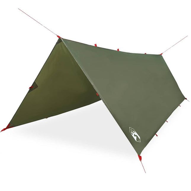Telone da Campeggio Verde Oliva 406x306 cm Impermeabile