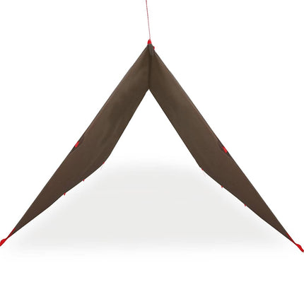 Telone da Campeggio Marrone 506x306 cm Impermeabile