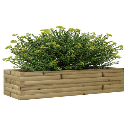 Fioriera da Giardino 110x40x23 cm in Legno di Pino Impregnato