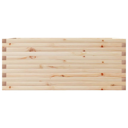 Fioriera da Giardino 110x60x45,5 cm in Legno Massello di Pino