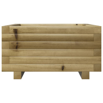 Fioriera da Giardino 50x50x26,5 cm in Legno di Pino Impregnato