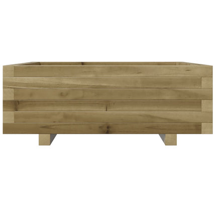Fioriera da Giardino 70x70x26,5 cm in Legno di Pino Impregnato