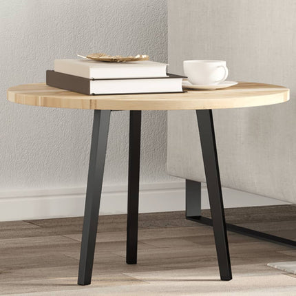 Piano Tavolo Rotondo ÃƒËœ60x2 cm in Legno Massello di Acacia