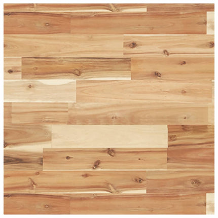 Piano Tavolo Quadrato 50x50x4 cm in Legno Massello di Acacia