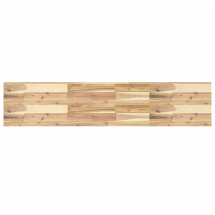 Piano per Tavolo 140x30x4 cm Rettangolare Legno Massello Acacia