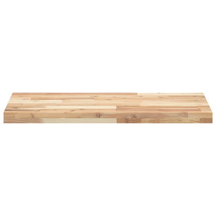 Piano per Tavolo 80x40x4 cm Rettangolare Legno Massello Acacia