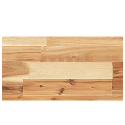 Piano per Tavolo 40x20x4cm Rettangolare Legno Massello Acacia