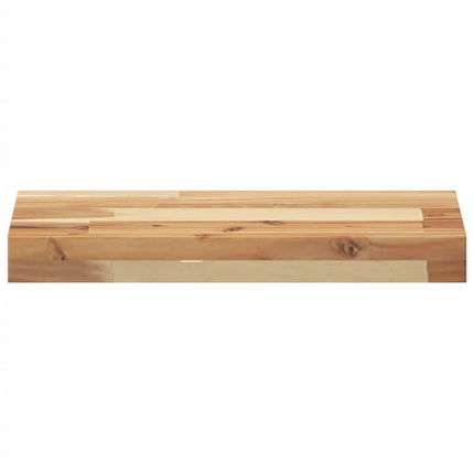 Piano per Tavolo 40x20x4cm Rettangolare Legno Massello Acacia