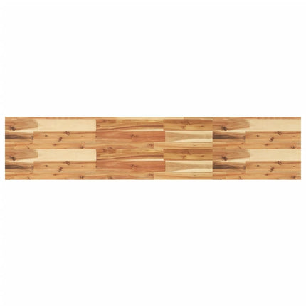 Piano per Tavolo 140x30x4 cm Rettangolare Legno Massello Acacia