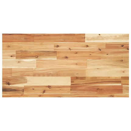 Piano per Tavolo 80x40x4 cm Rettangolare Legno Massello Acacia