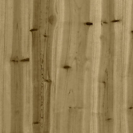 Fioriera da Giardino 40x40x46 cm in Legno di Pino Impregnato