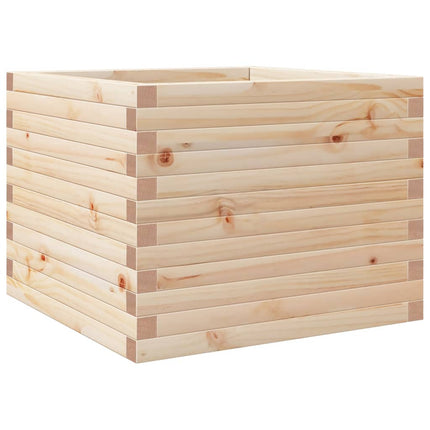 Fioriera da Giardino 60x60x46 cm in Legno Massello di Pino
