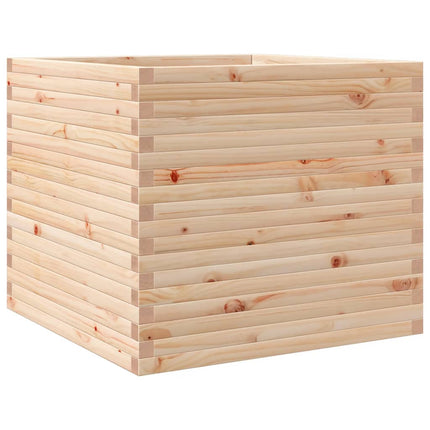 Fioriera da Giardino 80x80x68,5 cm in Legno Massello di Pino