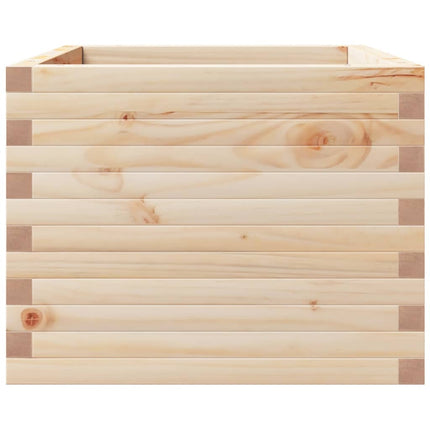Fioriera da Giardino 60x60x49,5 cm in Legno Massello di Pino