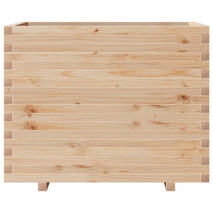Fioriera da Giardino 90x60x72 cm in Legno Massello di Pino