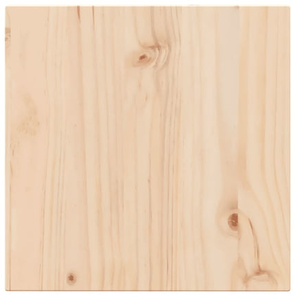 Piano Tavolo 40x40x1,7 cm Quadrato in Legno Massello di Pino