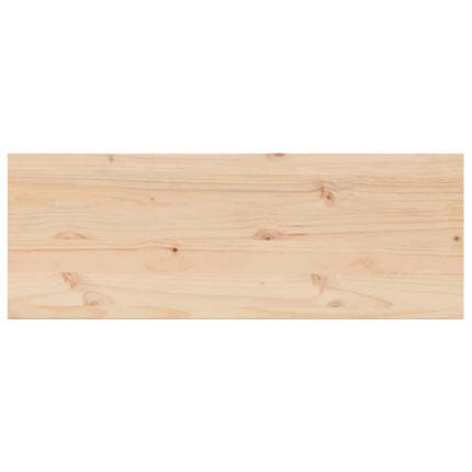 Piano Tavolo 110x40x2,5 cm Rettangolare Legno Massello di Pino