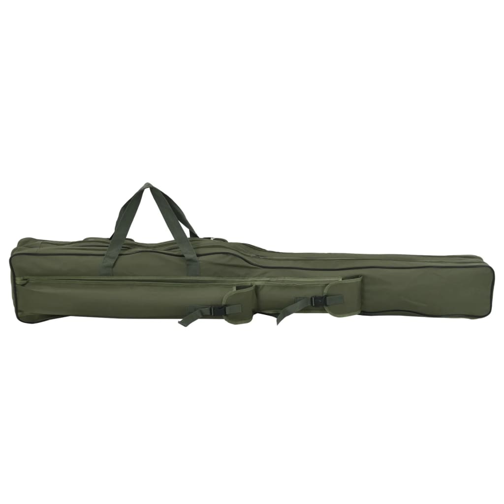 Borsa per Canna da Pesca Verde 150 cm in Tessuto Oxford