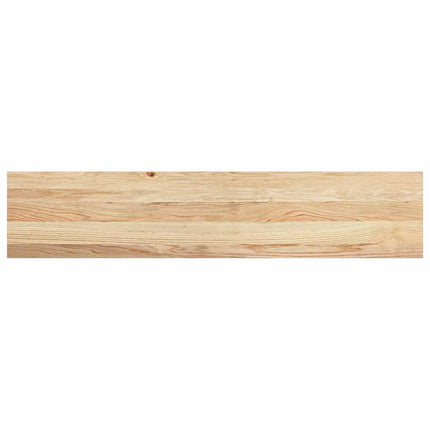 Gradini 20 pz 120x25x2 cm in Rovere Massello Non Trattato