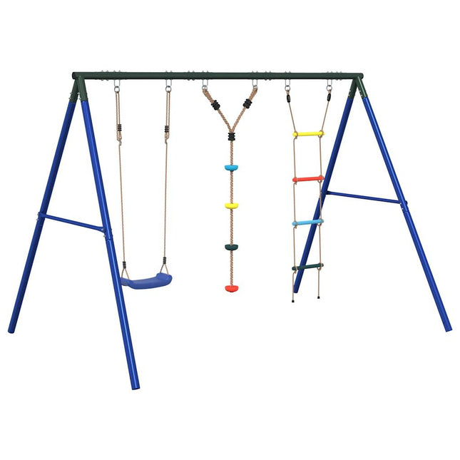 Set Gioco da Esterno con Altalena Scala e Altalena a Disco