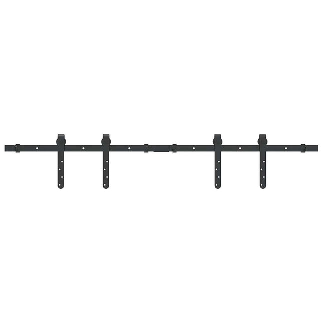 Kit Anta Scorrevole per Armadio 122 cm in Acciaio al Carbonio
