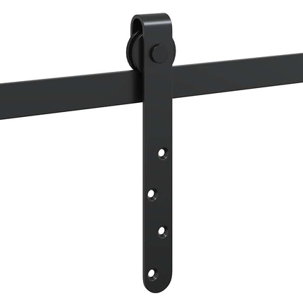 Kit Anta Scorrevole per Armadio 122 cm in Acciaio al Carbonio
