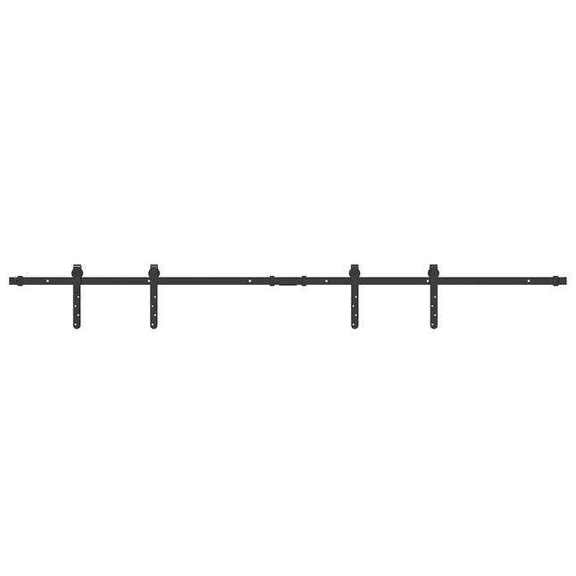 Kit Anta Scorrevole per Armadio 183 cm in Acciaio al Carbonio