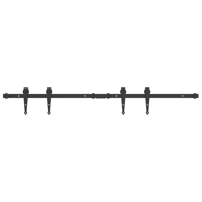 Kit Anta Scorrevole per Armadio 122 cm in Acciaio al Carbonio