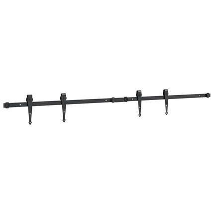 Kit Anta Scorrevole per Armadio 152 cm in Acciaio al Carbonio