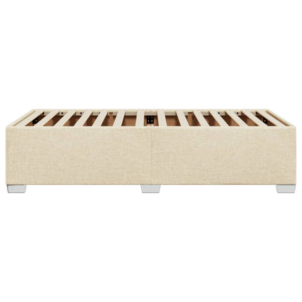 Giroletto senza Materasso Crema 80x200 cm in Tessuto
