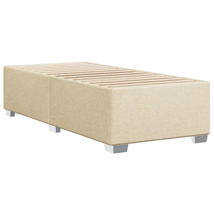 Giroletto senza Materasso Crema 100x200 cm in Tessuto