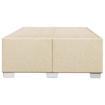 Giroletto senza Materasso Crema 120x190cm in Tessuto