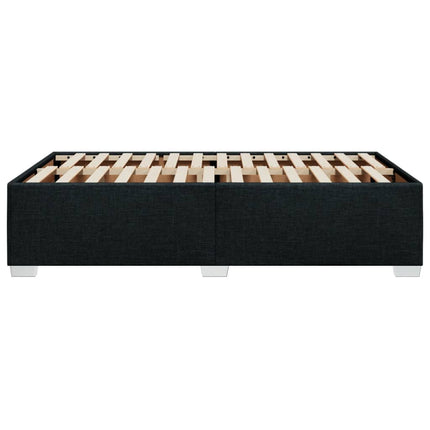 Giroletto senza Materasso Nero 120x200 cm Tessuto