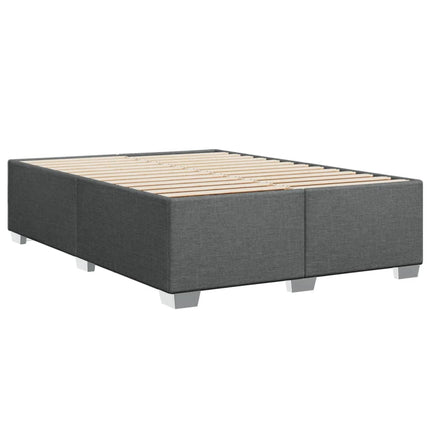 Giroletto senza Materasso Grigio Scuro 140x200 cm Tessuto