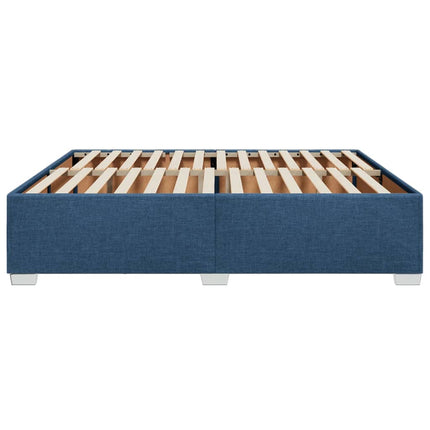 Giroletto senza Materasso Blu 180x200 cm in Tessuto