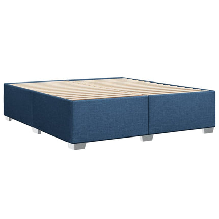 Giroletto senza Materasso Blu 180x200 cm in Tessuto