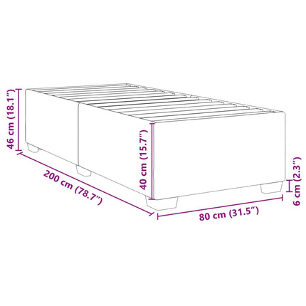 Giroletto Rosa 80x200 cm in Velluto
