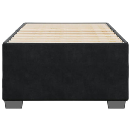 Giroletto Nero 90x190 cm in Velluto
