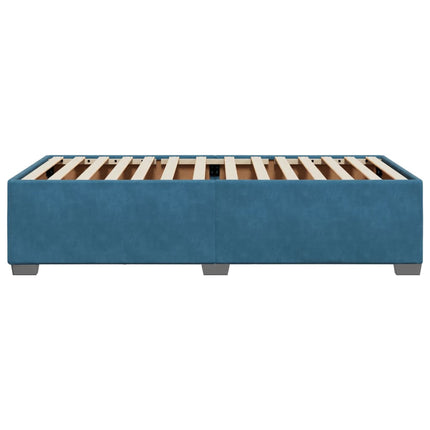 Giroletto Blu 90x190 cm in Velluto