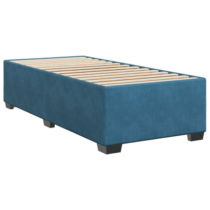 Giroletto Blu 90x190 cm in Velluto