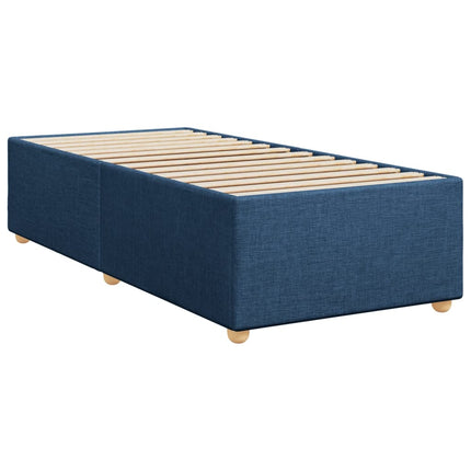 Giroletto senza Materasso Blu 90x190 cm in Tessuto