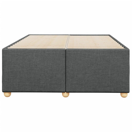 Giroletto senza Materasso Grigio Scuro 120x200 cm Tessuto