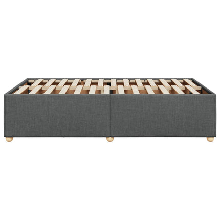 Giroletto senza Materasso Grigio Scuro 120x200 cm Tessuto