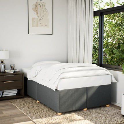 Giroletto senza Materasso Grigio Scuro 120x200 cm Tessuto
