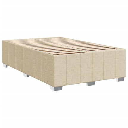 Giroletto senza Materasso Crema 120x190cm in Tessuto