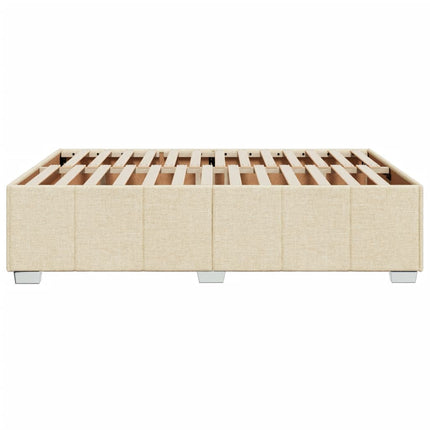 Giroletto senza Materasso Crema 140x200 cm in Tessuto