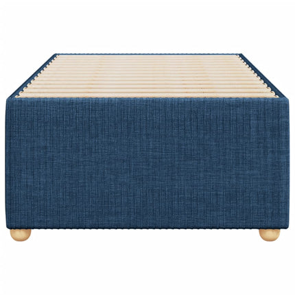 Giroletto senza Materasso Blu 100x200 cm in Tessuto